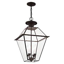 Image5 of Westover 24 1/2" High Bronze 4-Light Outdoor Hanging Light more views
