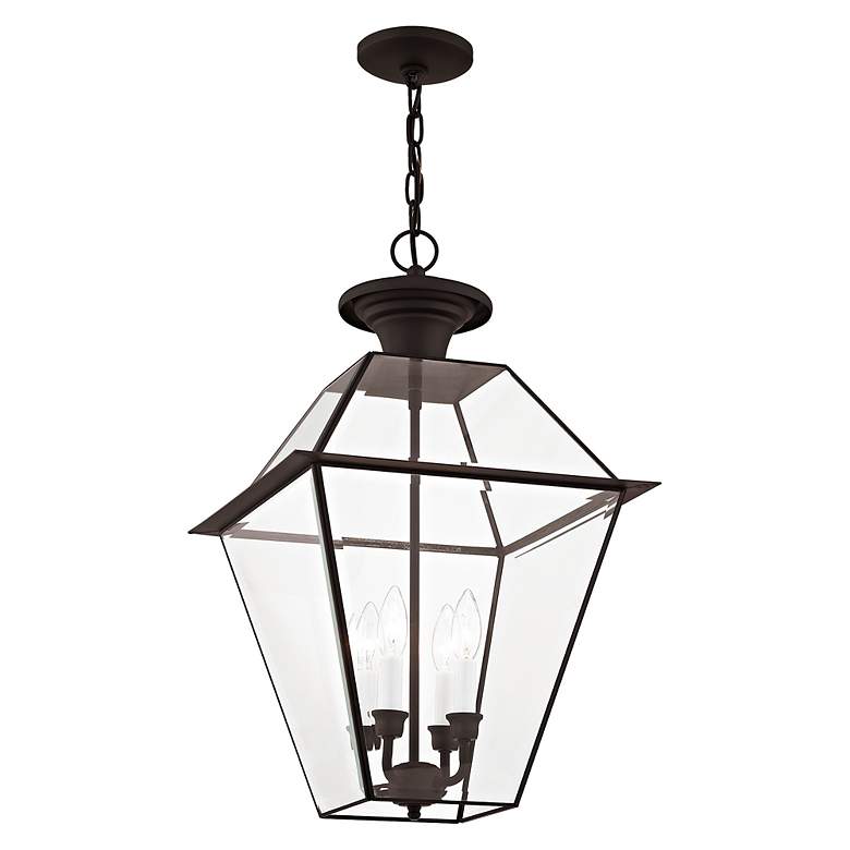 Image 5 Westover 24 1/2" High Bronze 4-Light Outdoor Hanging Light more views