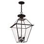 5_Westover 24 1/2" High Bronze 4-Light Outdoor Hanging Light more views