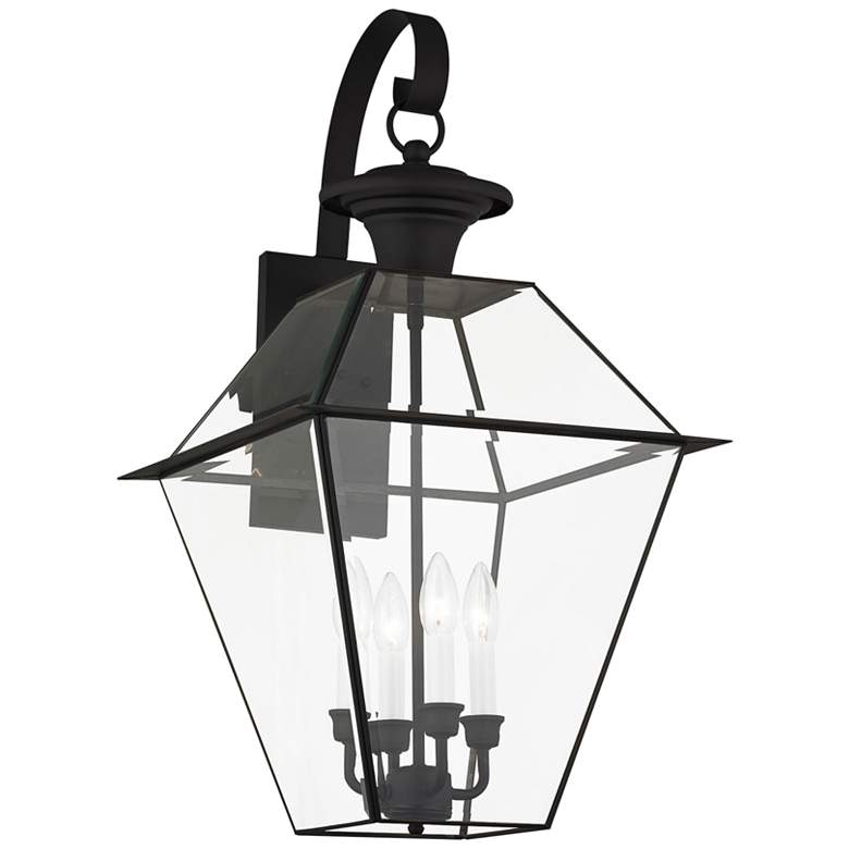 Image 3 Westover 27 1/2" High Black Outdoor Wall Light more views