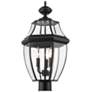 1_Westover by Z-Lite Black 3 Light Outdoor Post Mount Fixture