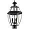 Westover by Z-Lite Black 3 Light Outdoor Post Mount Fixture
