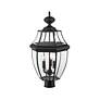 2_Westover by Z-Lite Black 3 Light Outdoor Post Mount Fixture more views