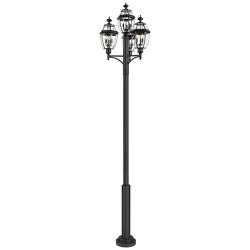 Westover by Z-Lite Black 33.25 inch 3 Light Outdoor Post Mount Fixture