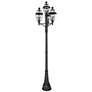 1_Westover by Z-Lite Black 33.25 inch 3 Light Outdoor Post Mount Fixture