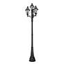 3_Westover by Z-Lite Black 33.25 inch 3 Light Outdoor Post Mount Fixture more views
