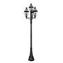 5_Westover by Z-Lite Black 33.25 inch 3 Light Outdoor Post Mount Fixture more views