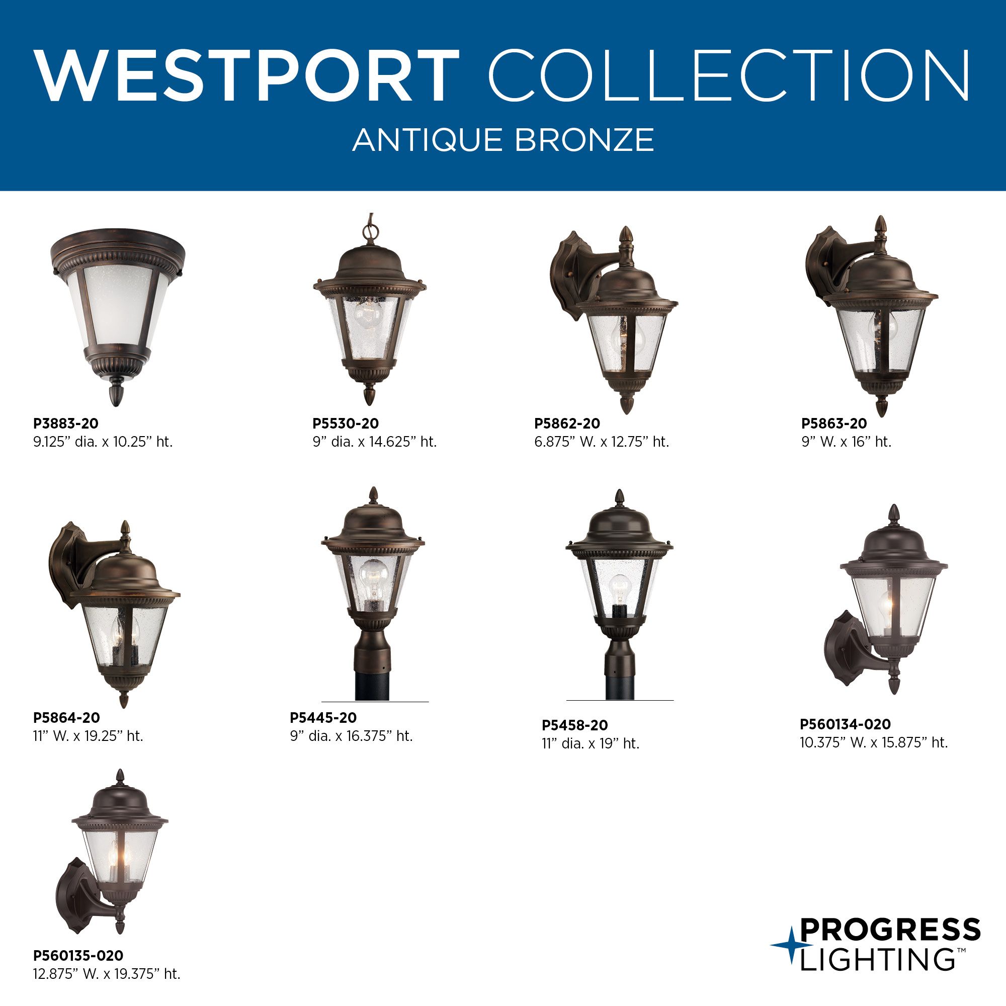 Image 6 Westport Collection One-Light 9-1/8" Close-to-Ceiling more views