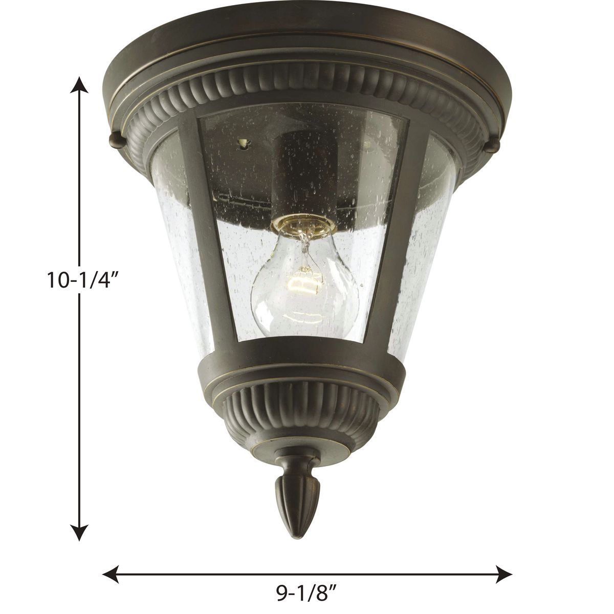 Image 7 Westport Collection One-Light 9-1/8" Close-to-Ceiling more views