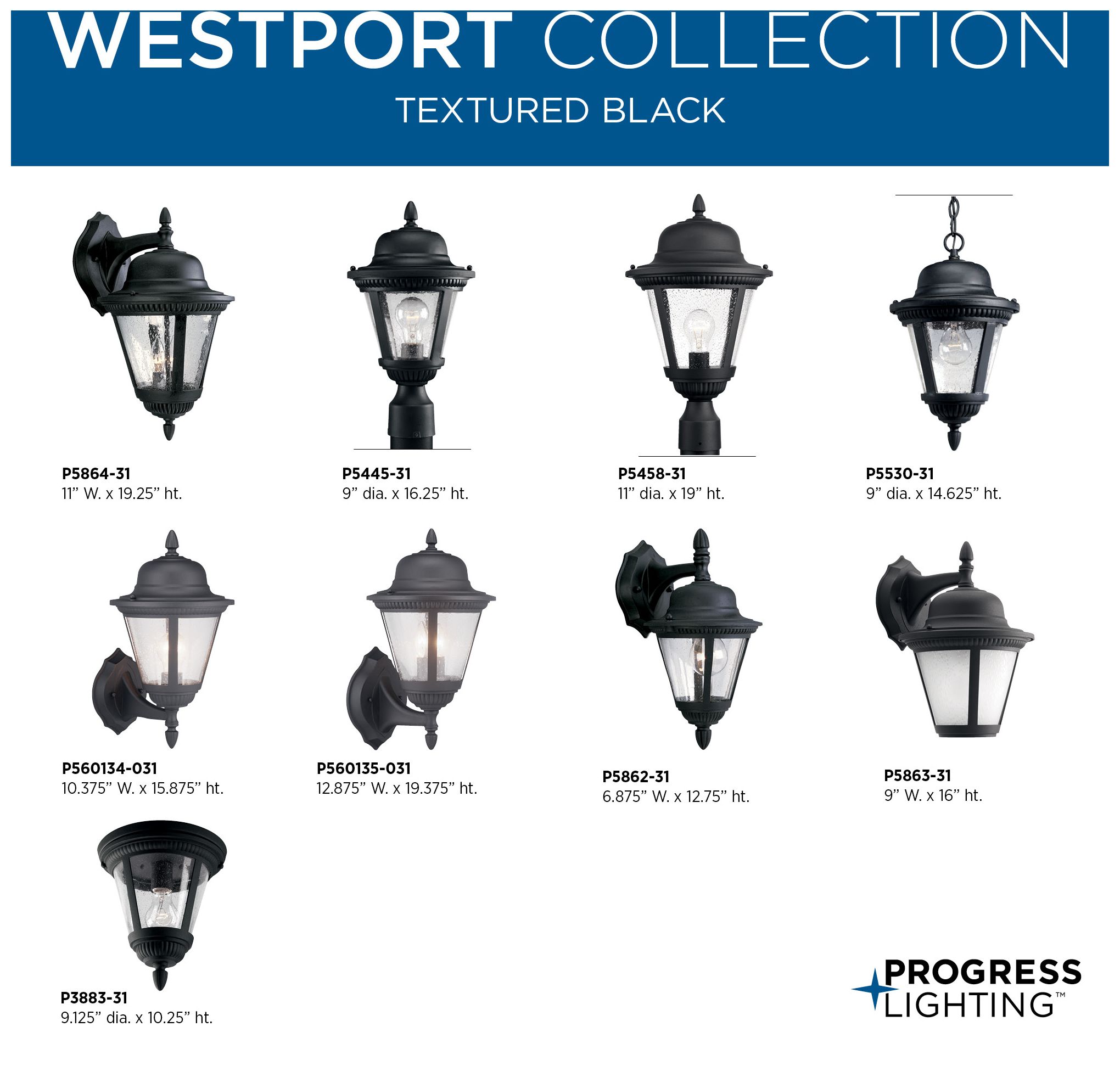 Image 6 Westport Collection One-Light Medium Wall Lantern more views