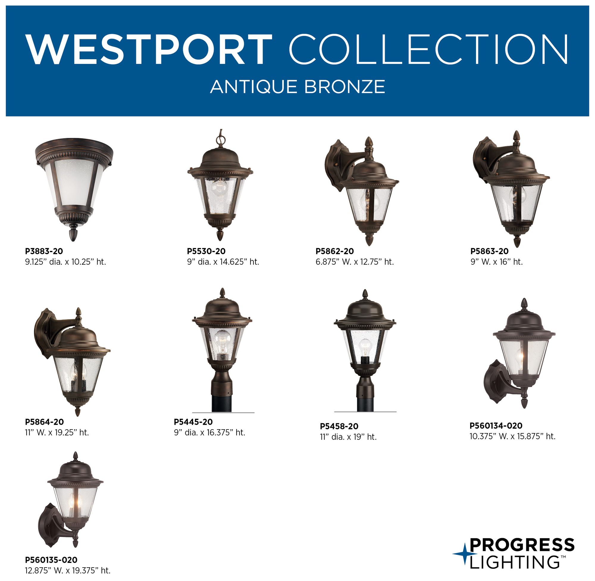 Image 2 Westport Collection One-Light Medium Wall Lantern more views