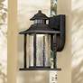 Thumbnail1 of Westray 11 1/2" High Black Motion Sensor LED Outdoor Wall Light