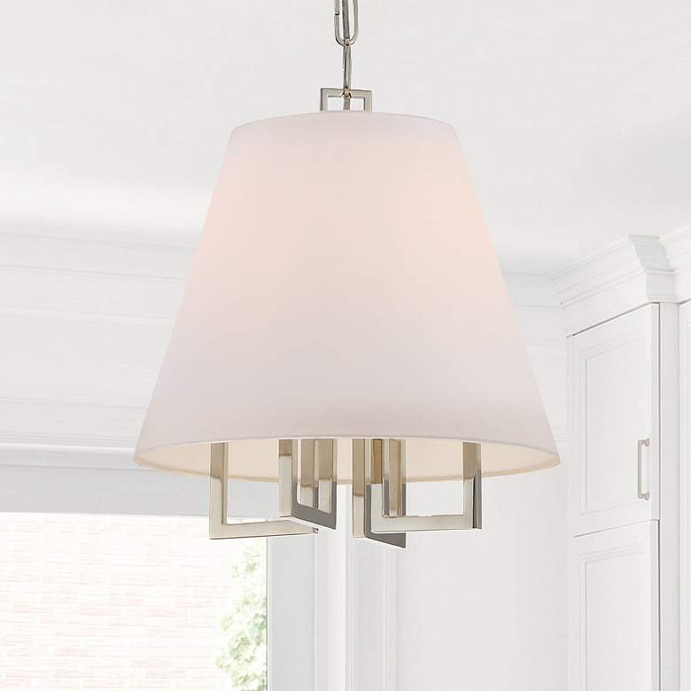 Image 1 Westwood Collection 13 1/2" Wide Pendant Shade Chandelier