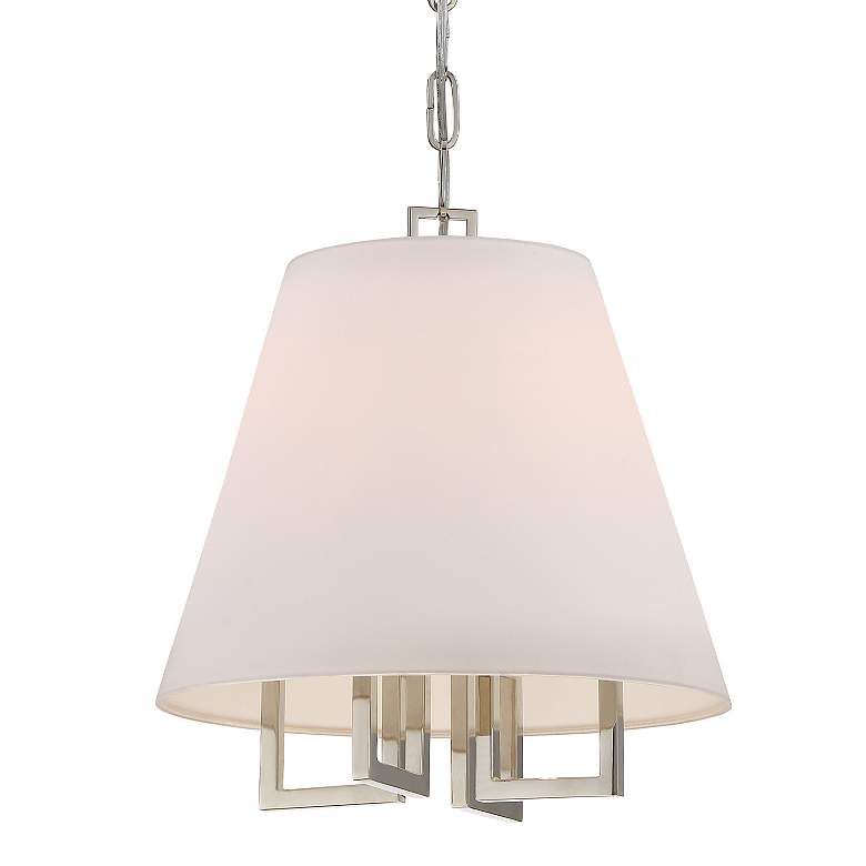 Image 3 Westwood Collection 13 1/2 inch Wide Pendant Shade Chandelier more views