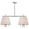 Westwood Collection 42" Wide Double Shade Pendant Chandelier