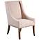 Westwood Tan Linen Transitional Dining Chair