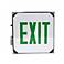 Wet Location Green Emergency Exit Sign