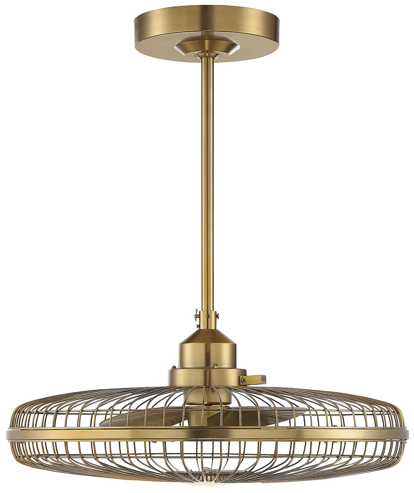 Image 3 Wetherby LED Fan D'Lier in Classic Bronze (Fandelier)