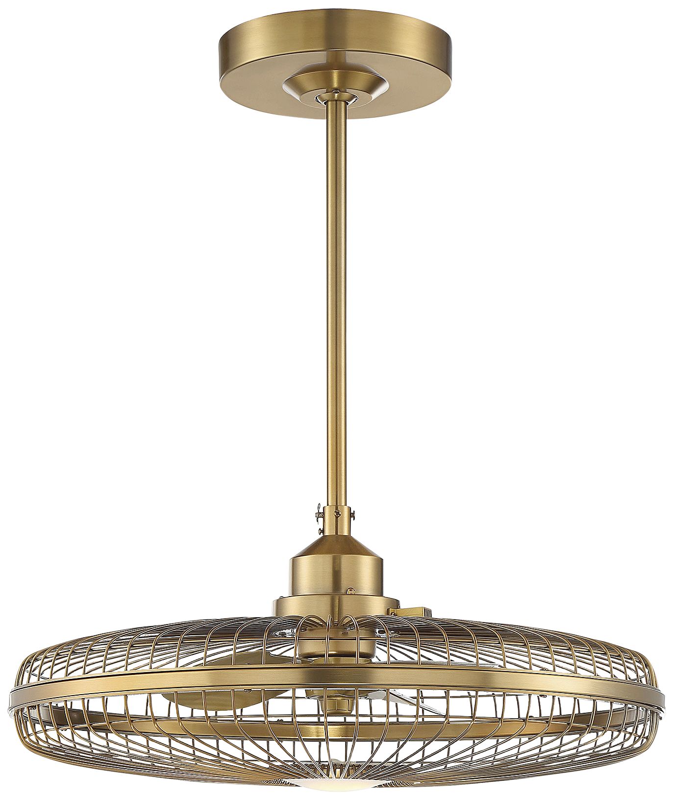 Image 5 Wetherby LED Fan D'Lier in Classic Bronze (Fandelier) more views