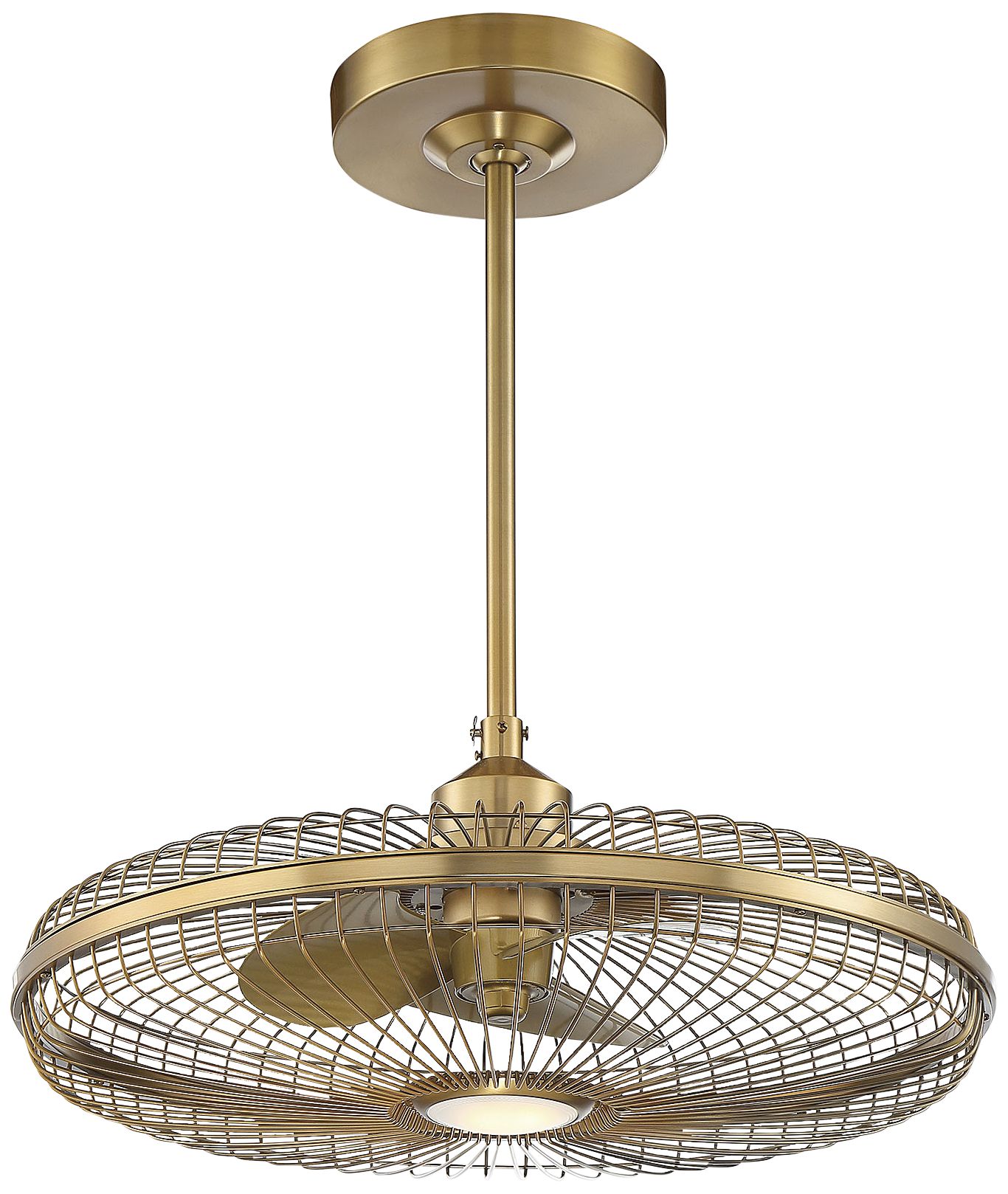 Image 7 Wetherby LED Fan D'Lier in Classic Bronze (Fandelier) more views