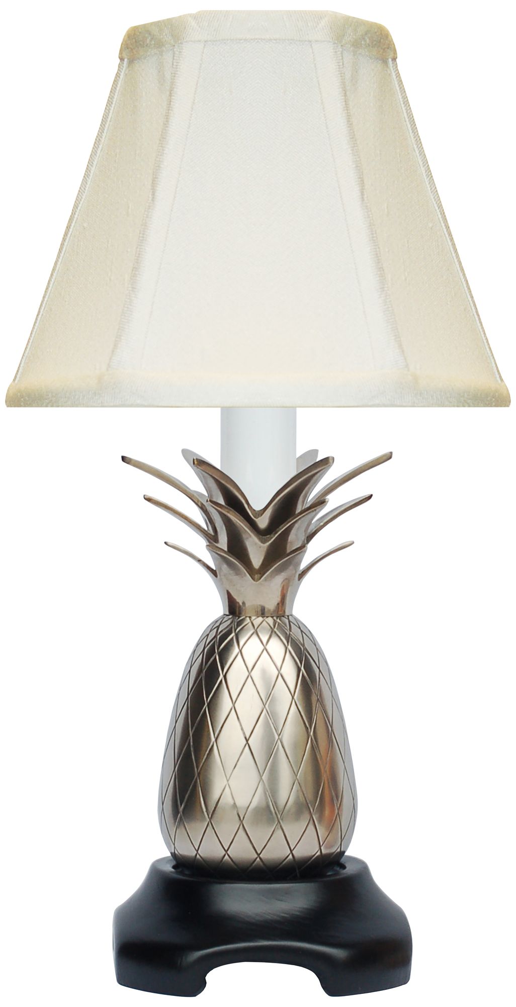 pewter pineapple lamp