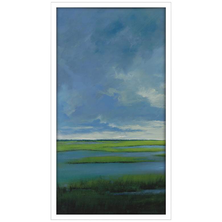 Image 3 Wetland I 48" High Rectangular Giclee Framed Wall Art