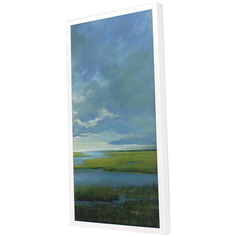 Image 5 Wetland II 48" High Rectangular Giclee Framed Wall Art more views