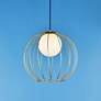 1_Wetzel 1 Lt Brass Pendant