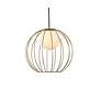 4_Wetzel 1 Lt Brass Pendant more views