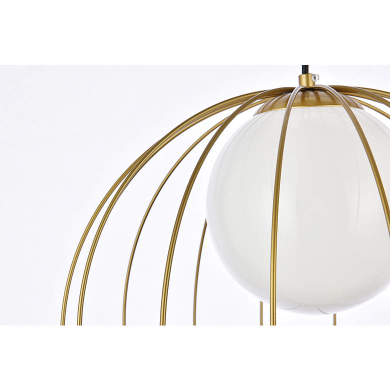 Image 7 Wetzel 1 Lt Brass Pendant more views