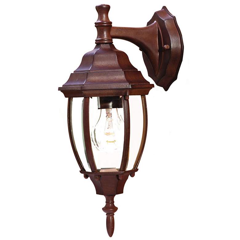 Image 1 Wexford 1-Light Burled Walnut Wall Light