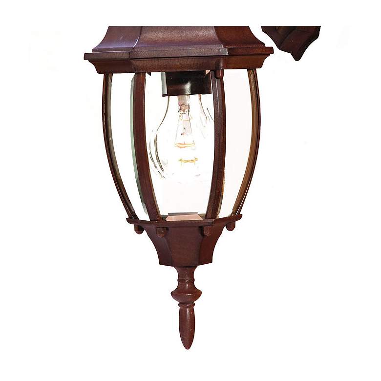 Image 2 Wexford 1-Light Burled Walnut Wall Light more views