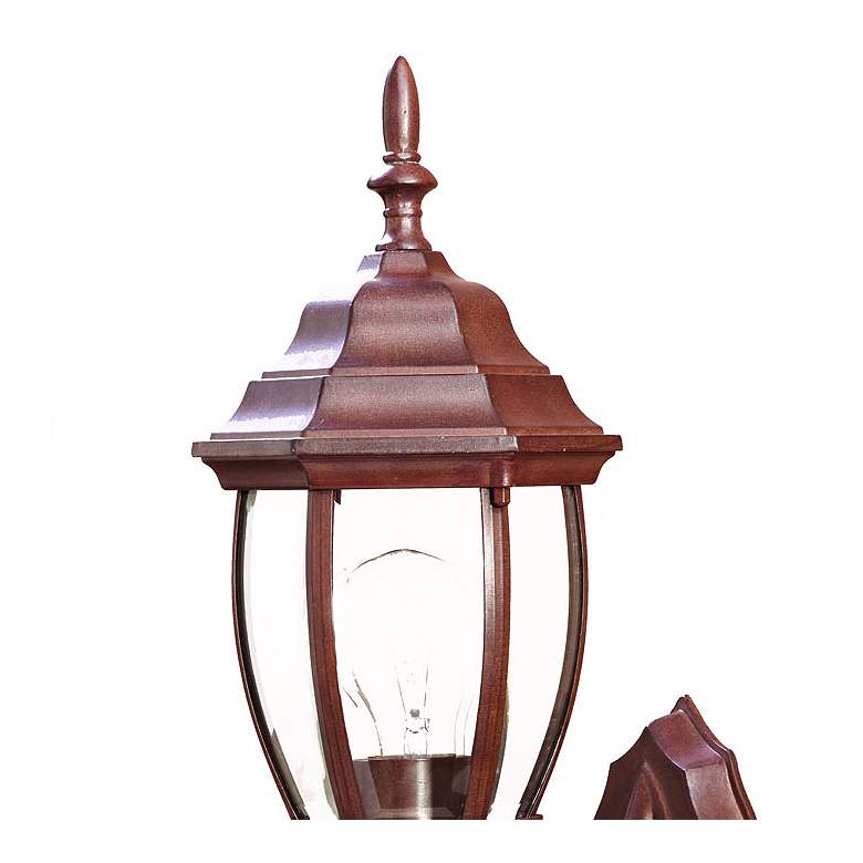 Image 2 Wexford 1-Light Burled Walnut Wall Light more views