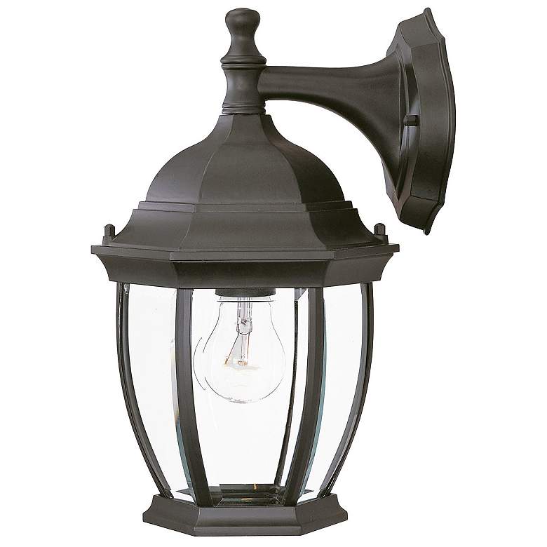 Image 1 Wexford 1-Light Matte Black Wall Light