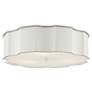1_Wexford 19 1/4" Wide Snow White LED Ceiling Light
