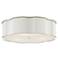 Wexford 19 1/4" Wide Snow White LED Ceiling Light