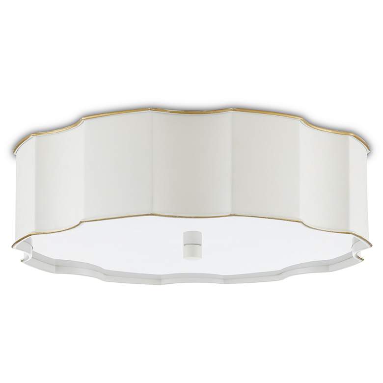 Image 5 Wexford 19 1/4" Wide Snow White LED Ceiling Light more views