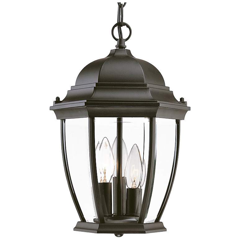 Image 1 Wexford 3-Light Matte Black Hanging Light