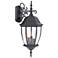 Wexford 3-Light Matte Black Wall Light