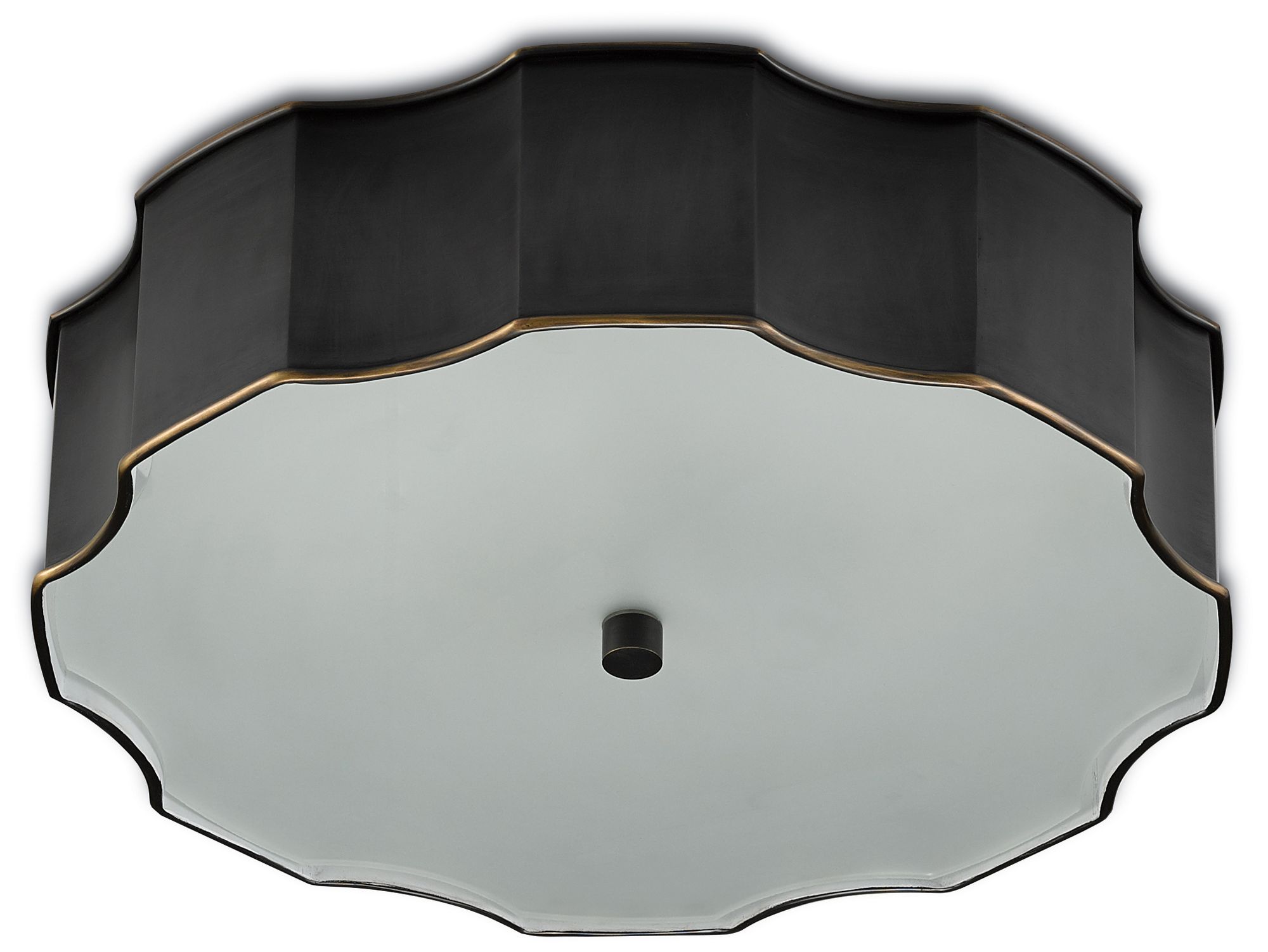 Image 2 Wexford Bronze Flush Mount more views