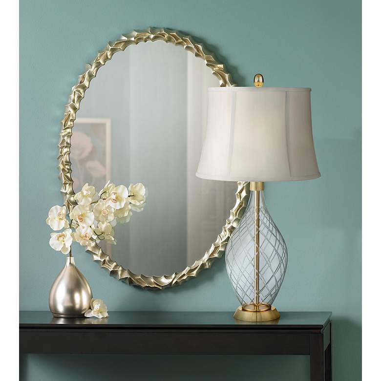 Image 1 Wexford Crystal Vase Table Lamp