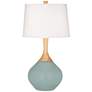 Wexler Aqua-Sphere Blue Modern Table Lamp
