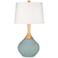 Wexler Aqua-Sphere Blue Modern Table Lamp