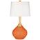 Wexler Celosia Orange Modern Table Lamp