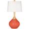 Wexler Daring Orange Modern Table Lamp