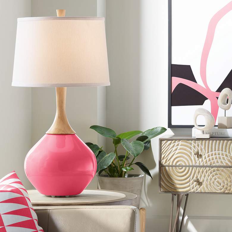 Wexler Eros Pink Modern Table Lamp