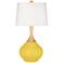 Wexler Lemon Zest Yellow Modern Table Lamp