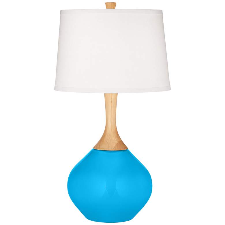 Wexler Sky Blue Modern Table Lamp
