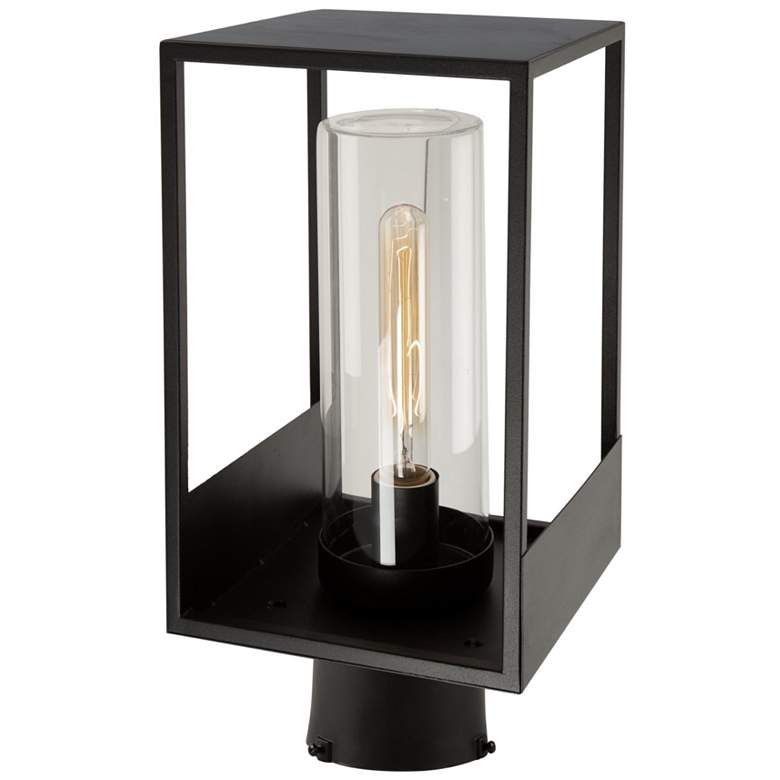 Image 1 Weybridge 1 Light Outdoor Lantern Black