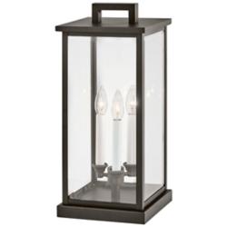 Weymouth 20 1/4" High Oil Rubbed Bronze Outdoor Pier Mount LED Light